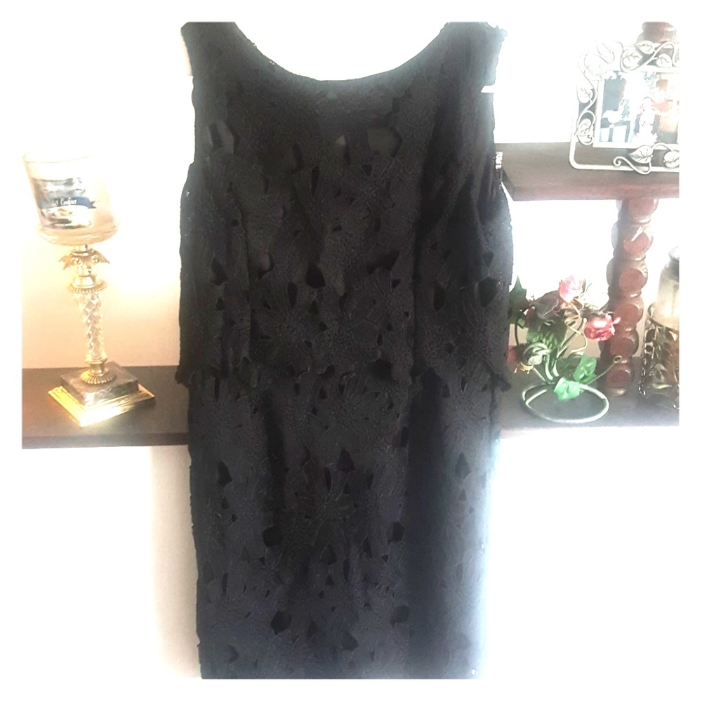 Sexy lace black Dress